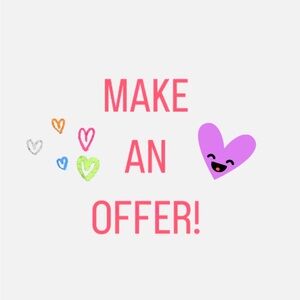 Please feel free to make an offer!